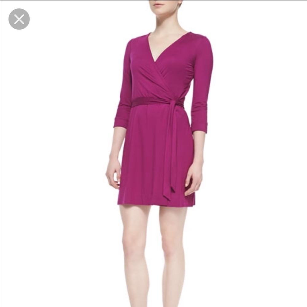 DVF wrap dress